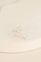 Heliophilia Silver Pendientes de Plata Esterlina 925 con Rodio